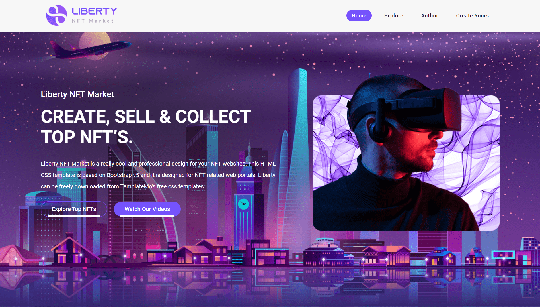 NFT-marketplace project thumbnail