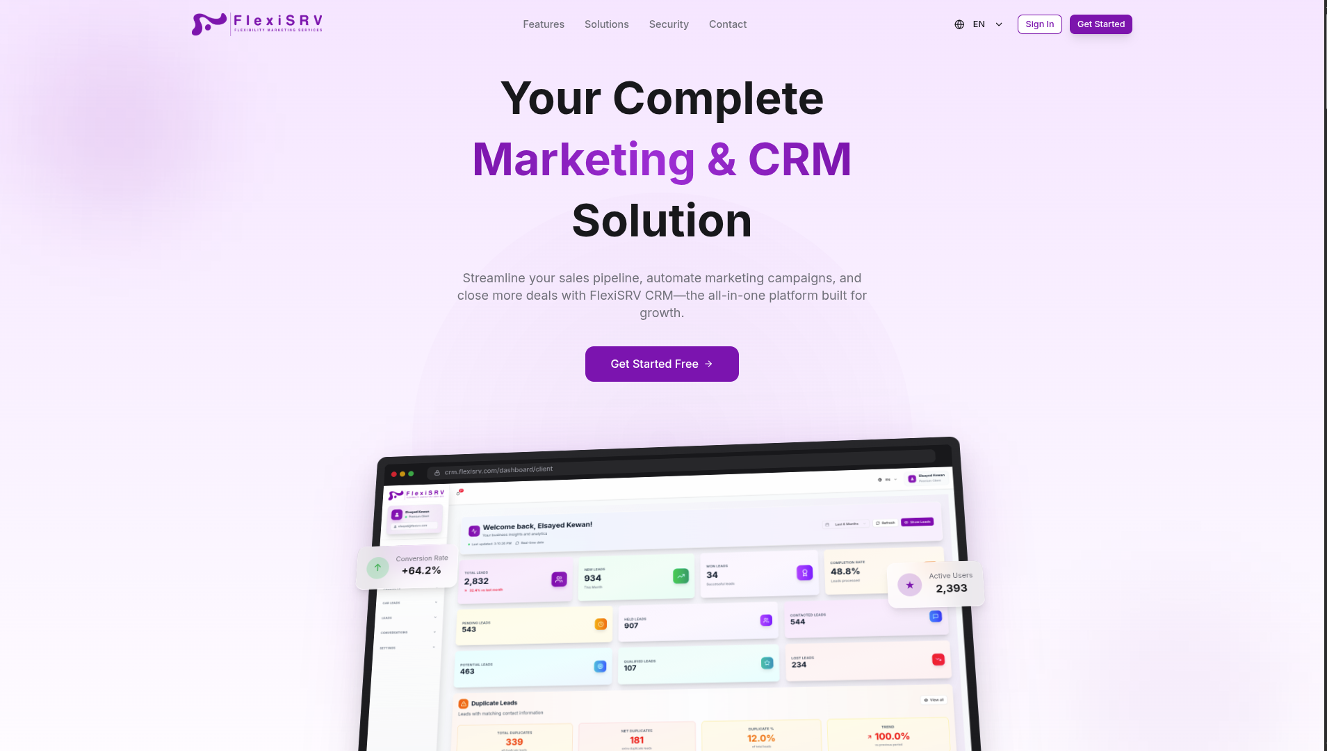 Flexisrv CRM project thumbnail