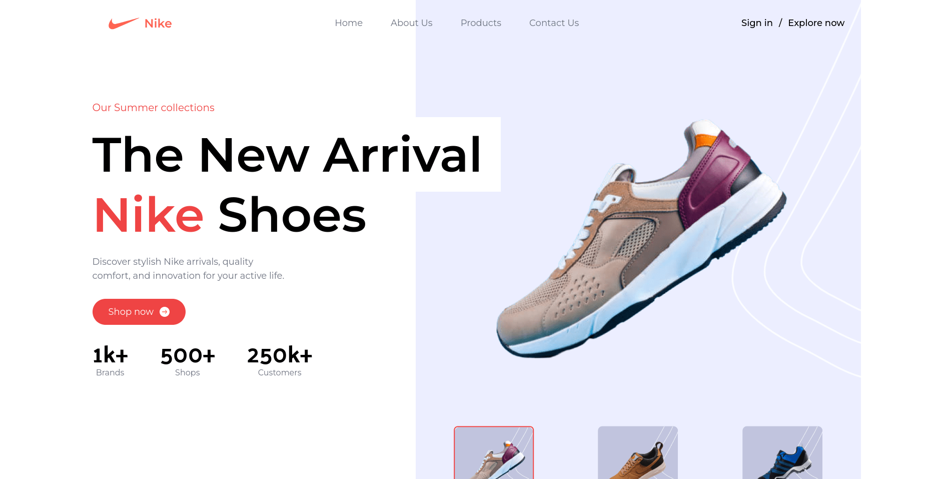 Nike project thumbnail